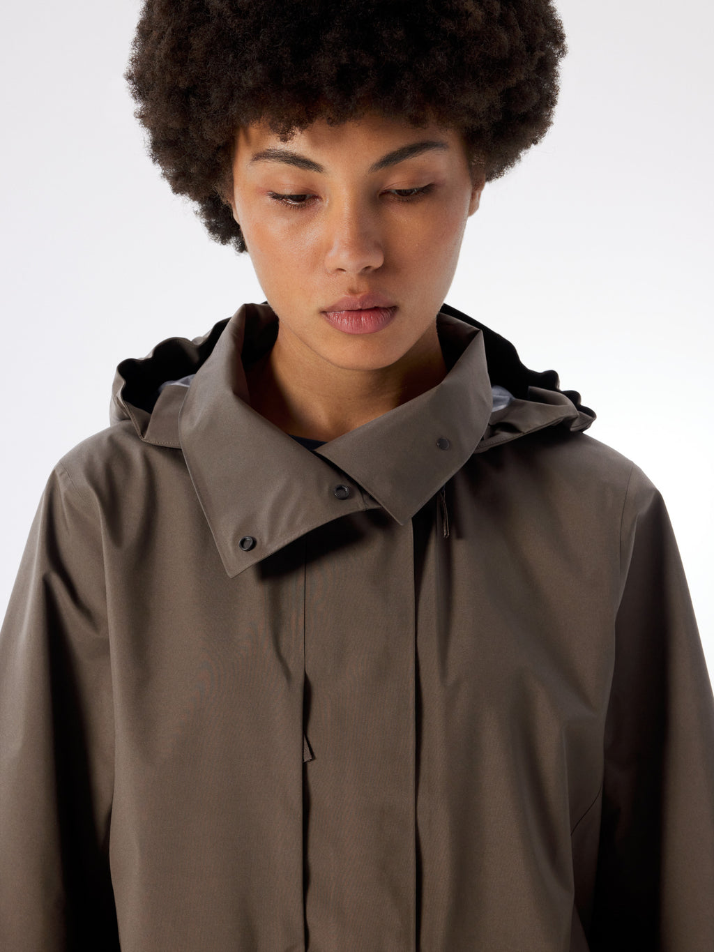 Ifora Coat Women's Sable Detail 1