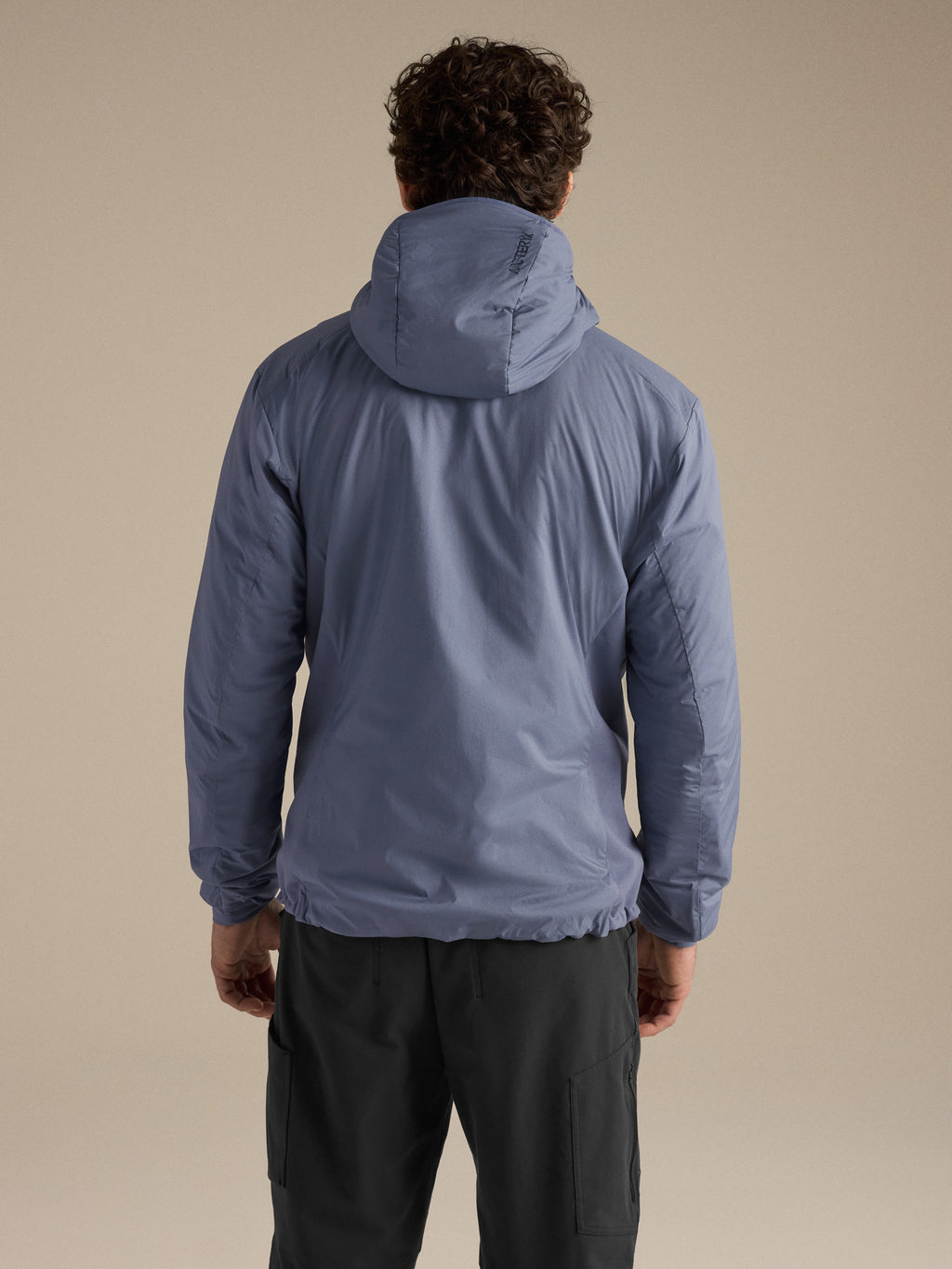 Atom Hoody Stratus Back View