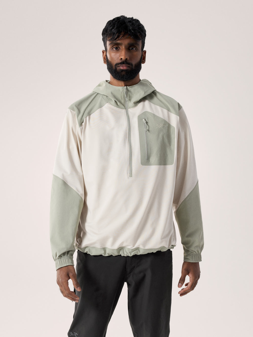 Konseal SL Pullover Hoody Sea Salt / Habitat Front View