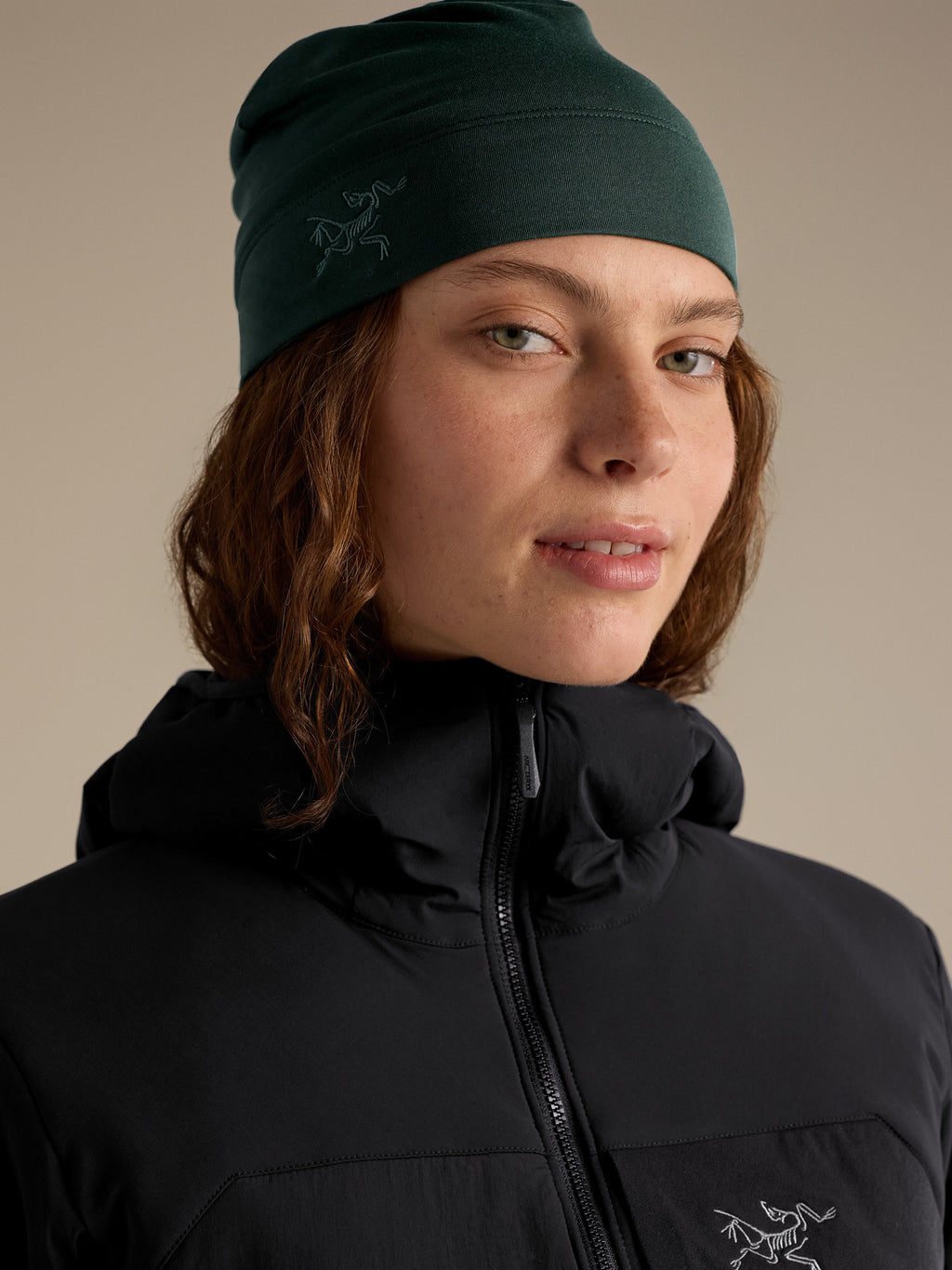 Rho Synthetic Toque Dark Jade Hover