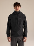 Gamma Hoody Black Front View