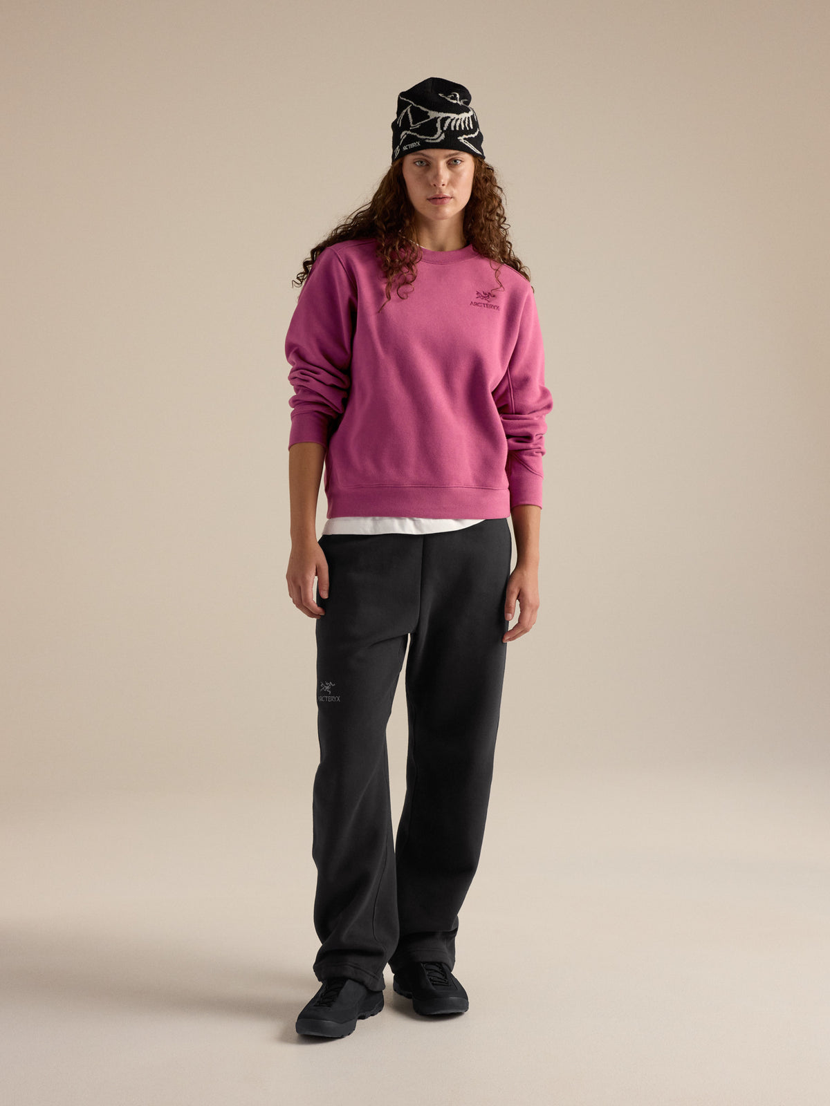 Emblem Fleece Crew Women's Lt Renegade Hover